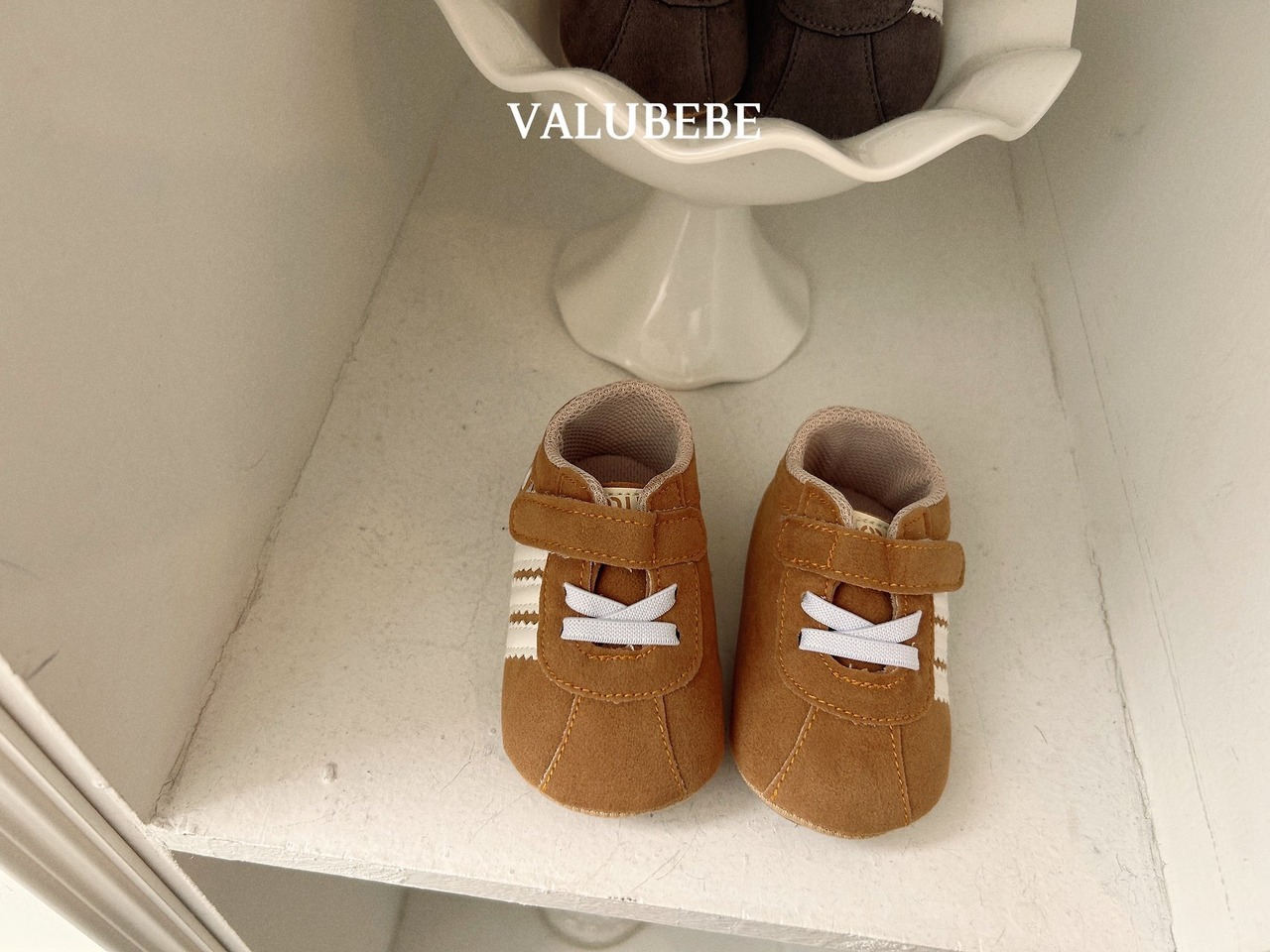 ベルベベ / valubebe / ダービーアンファンシューズ / 韓国子供服 / ベビー / 26winter〖取寄〗*12cm~13cm*