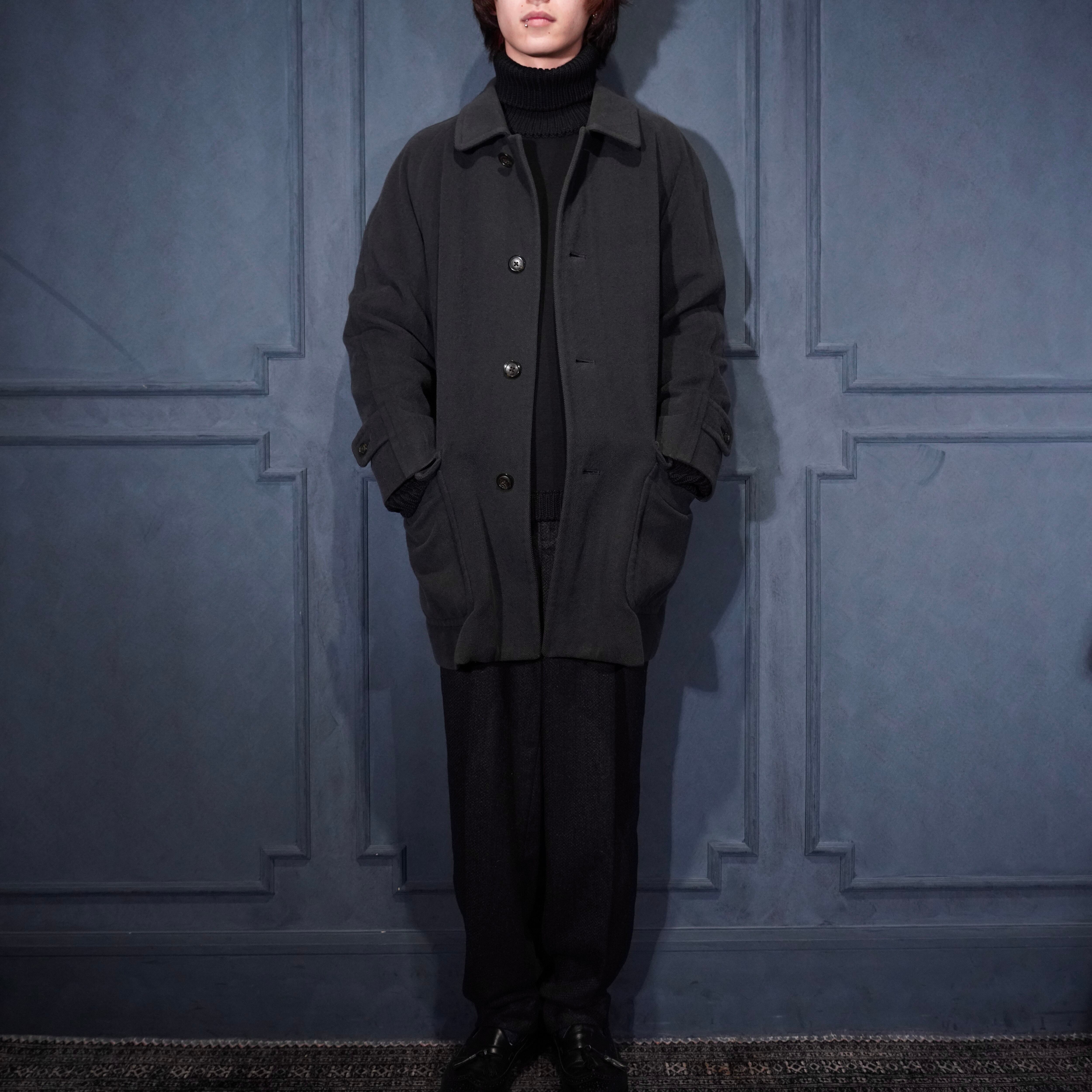 Burberry's /バーバリー/アンゴラウールステンカラーコート　９号　黒 Burberry's /バーバリー/アンゴラウールステンカラーコート 9号 黒