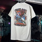 90s USA製　anvil T&C SURF DESIGNS Tシャツ　白　横ノリ　ヴィンテージ