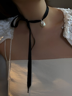 Handmade natural silk necklace【H00060】