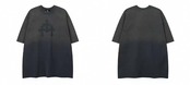 Dark Crosswashed Tee(gr149)