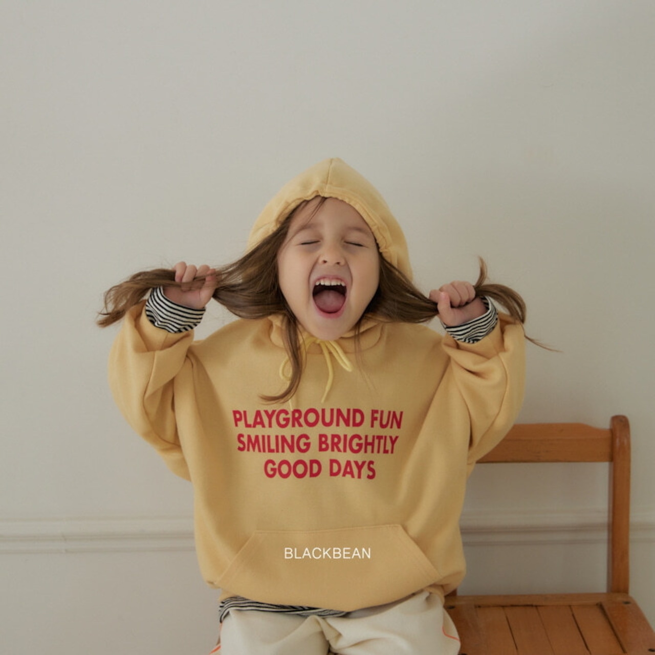 Blackbean 26/SS (Kids)Play Hoodie