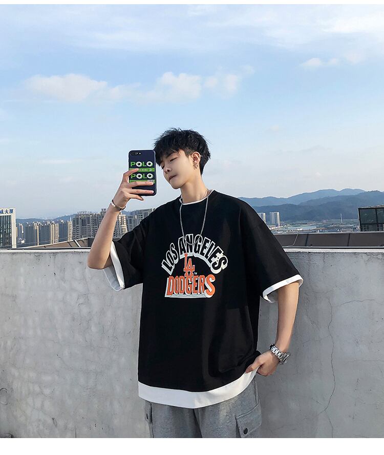 全3色 Tシャツ カットソー プリント カジュアル おしゃれ