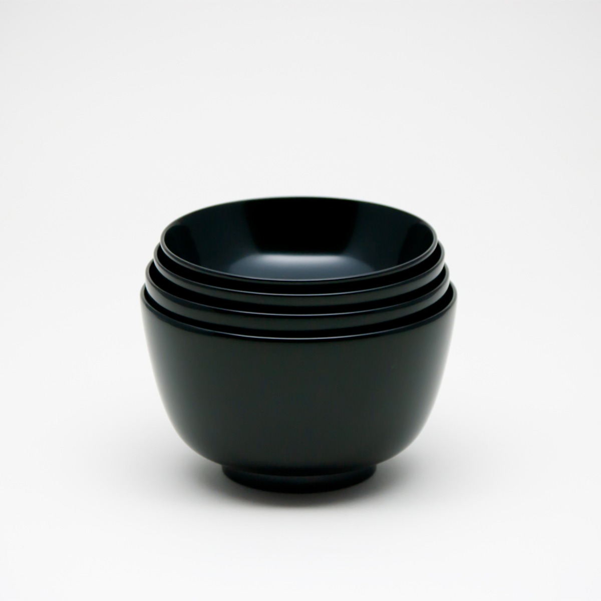 中型 漆器 椀 緑と黒のグラデーション（ろくろ | 工芸用語集 | KOGEI 