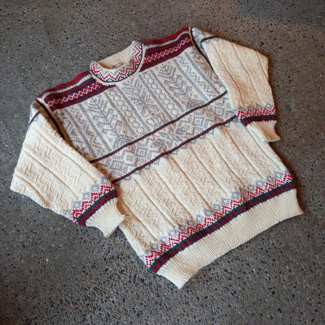 DALE of NORWAY? ノルディックセーター used [212018]