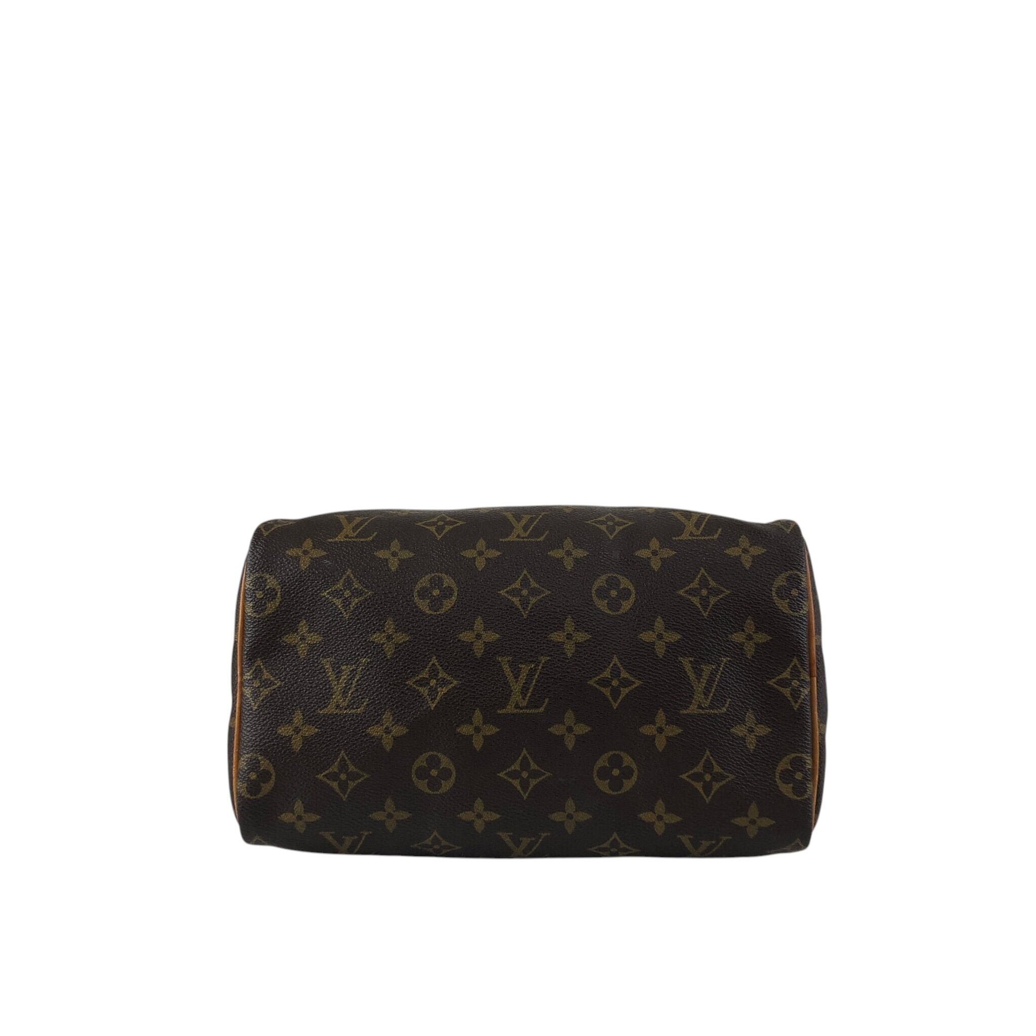 LOUIS VUITTON ルイヴィトン モノグラム ハンドバッグ ブラウン PVC