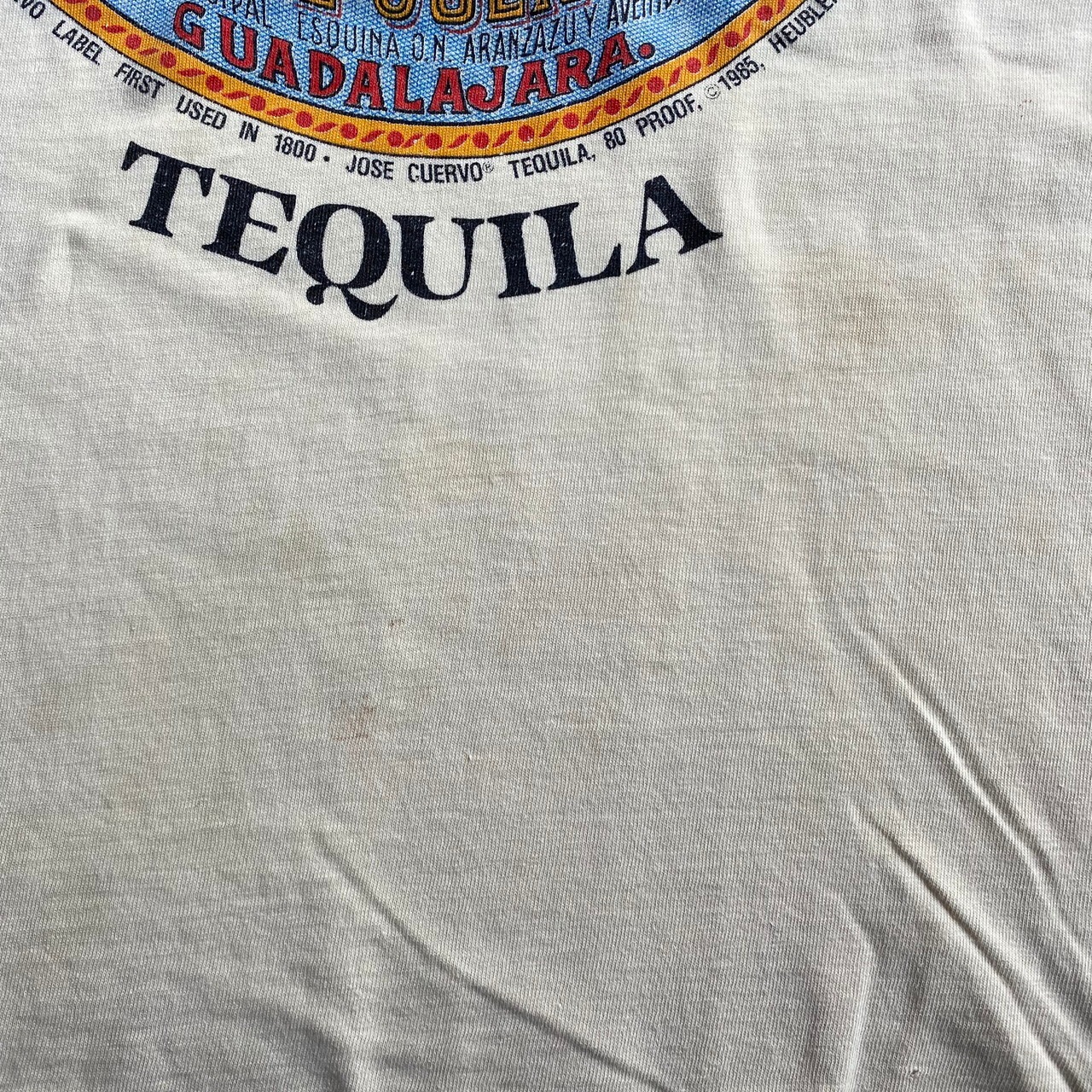 80年代 USA製 JOSE CUERVO ホセ・クエルボ プリントTシャツ メンズL 