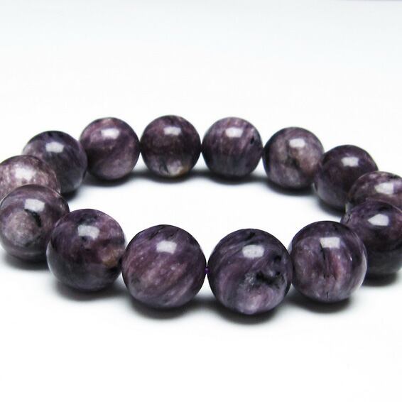 チャロアイト ブレスレット 16mm 一点物 おまかせ便 111-32140