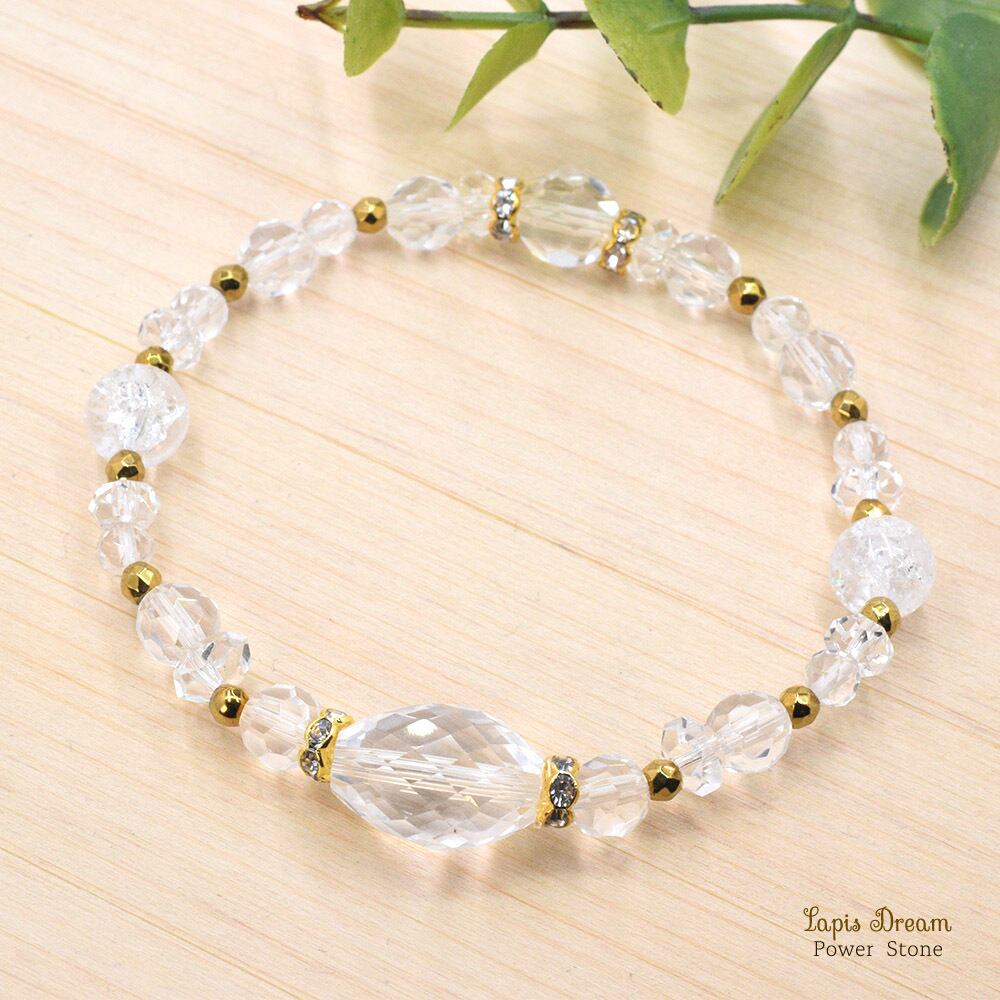 悪い氣を祓うお守り | 本水晶のパワーストーン ブレスレット