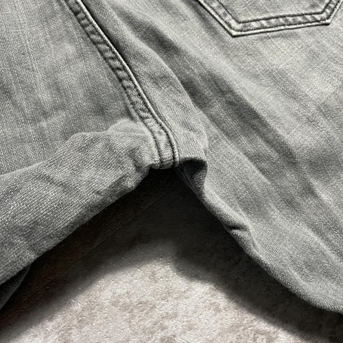 【W38 L34】 usa levi's 先染ブラック リーバイス 569 詳細写真16