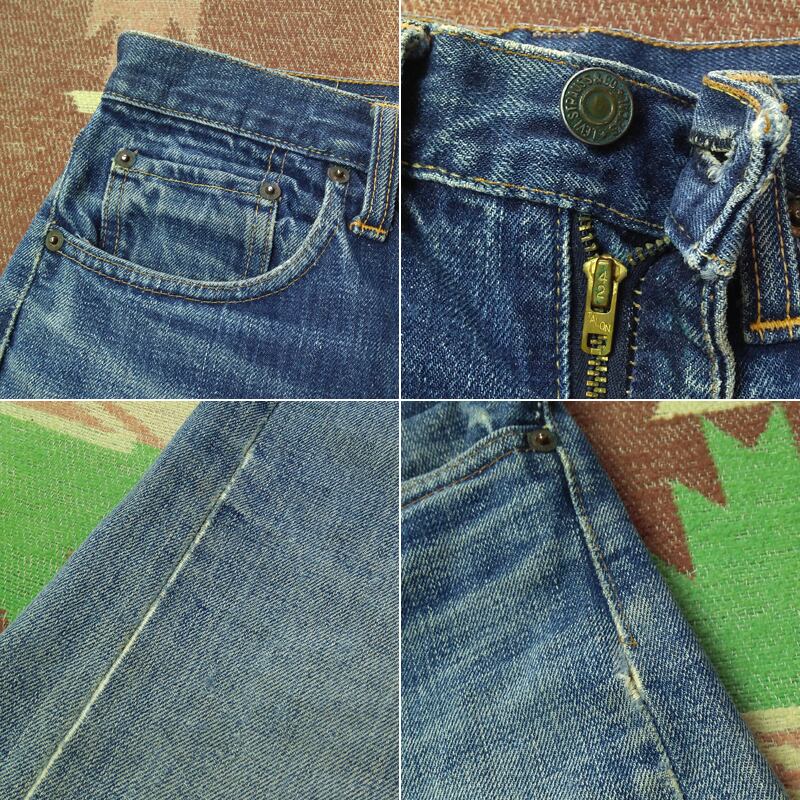 60s LEVI'S 505-0217 Denim Jeans Skirt リーバイス デニム スカート ...