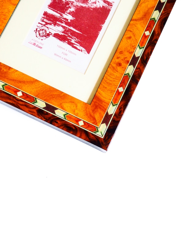 picture frame with a geometric made in USA