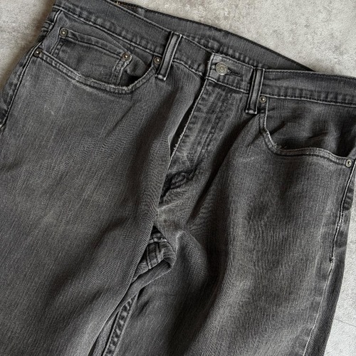 【W34 L32】00s usa levi's ブラック 559 詳細写真15