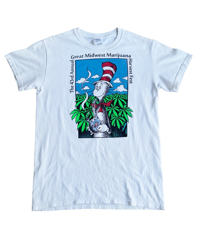 Used S T-shirt -Marijuana-