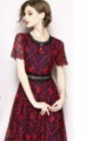 無料無料 未使用 イベント セクシ－ 透け感 レース ワンピース 9号 M [OPN2093]