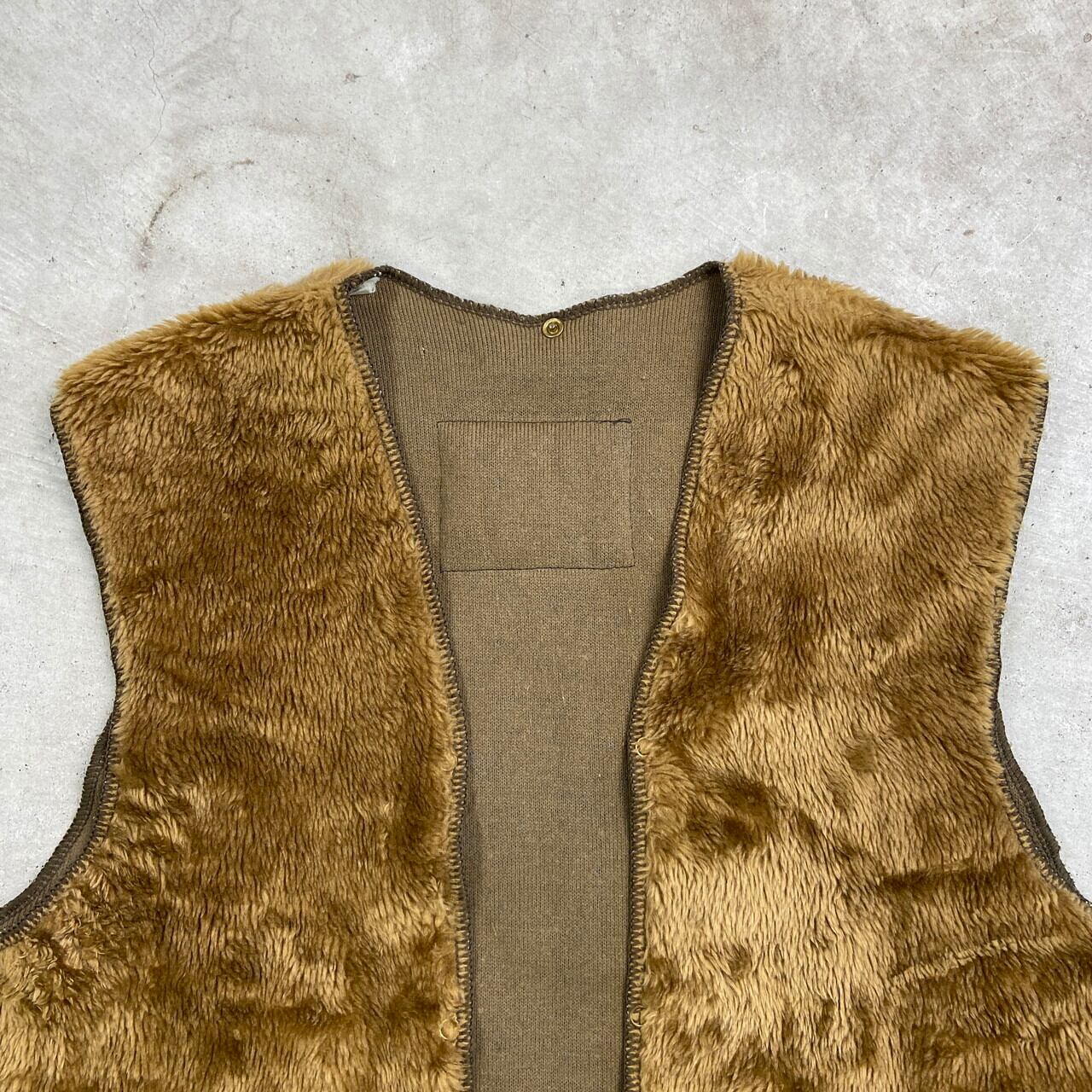 90s Barbour バブアー ボアライナー ベスト C44 L相当 ブラウン