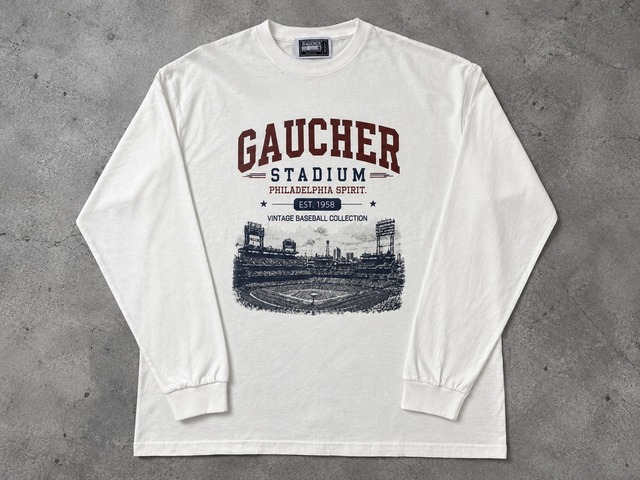 6.2oz GARNISH LOGO LS Tee