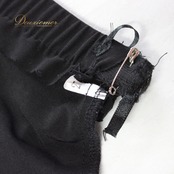 【美品 社交ダンス衣装】スカート レッスンウェア 練習着 紫 パープル ラベンダー ライラック 花柄 ダブル 派手 華やか 上品