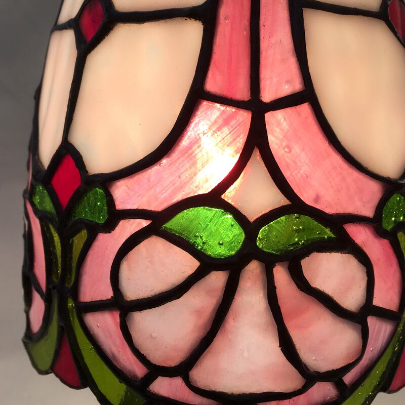 ステンドグラス 】クラシカルピンク_IY | ステンドグラス工房かわもと