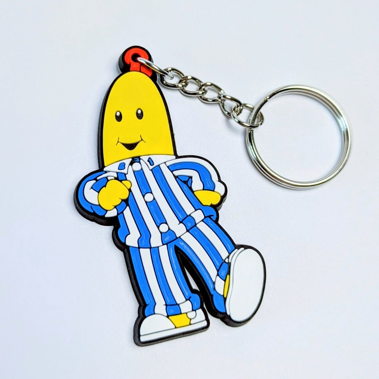 送料無料！ ☆ラバーキーホルダー☆ 【バナナインパジャマ