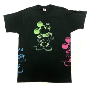 [USED] Mickey Mouse T-SHIRT Multi print XL