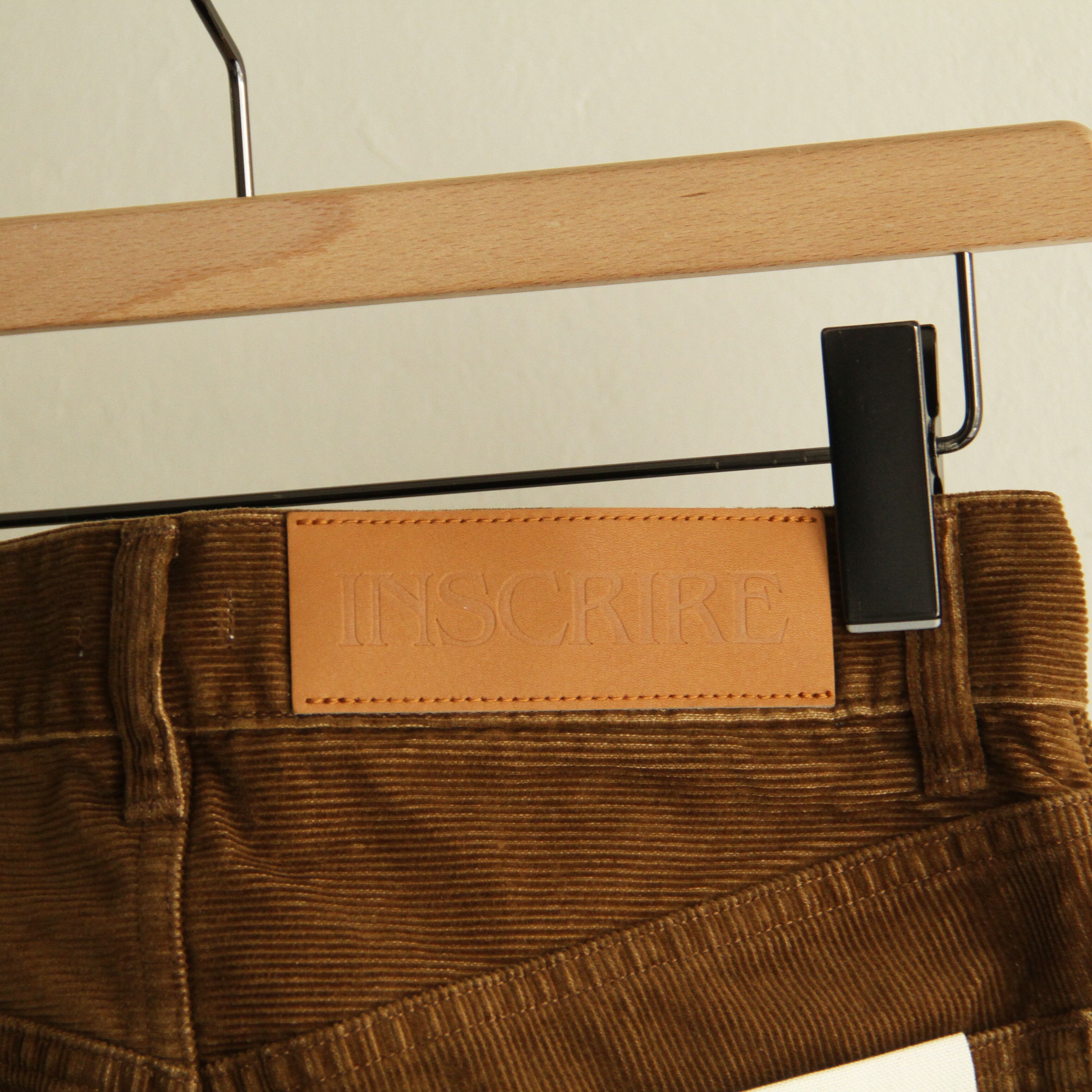 INSCRIRE【 womens 】 Corduroy patch straight | Terminal INSCRIRE【 womens 】 Corduroy patch straight | Terminal