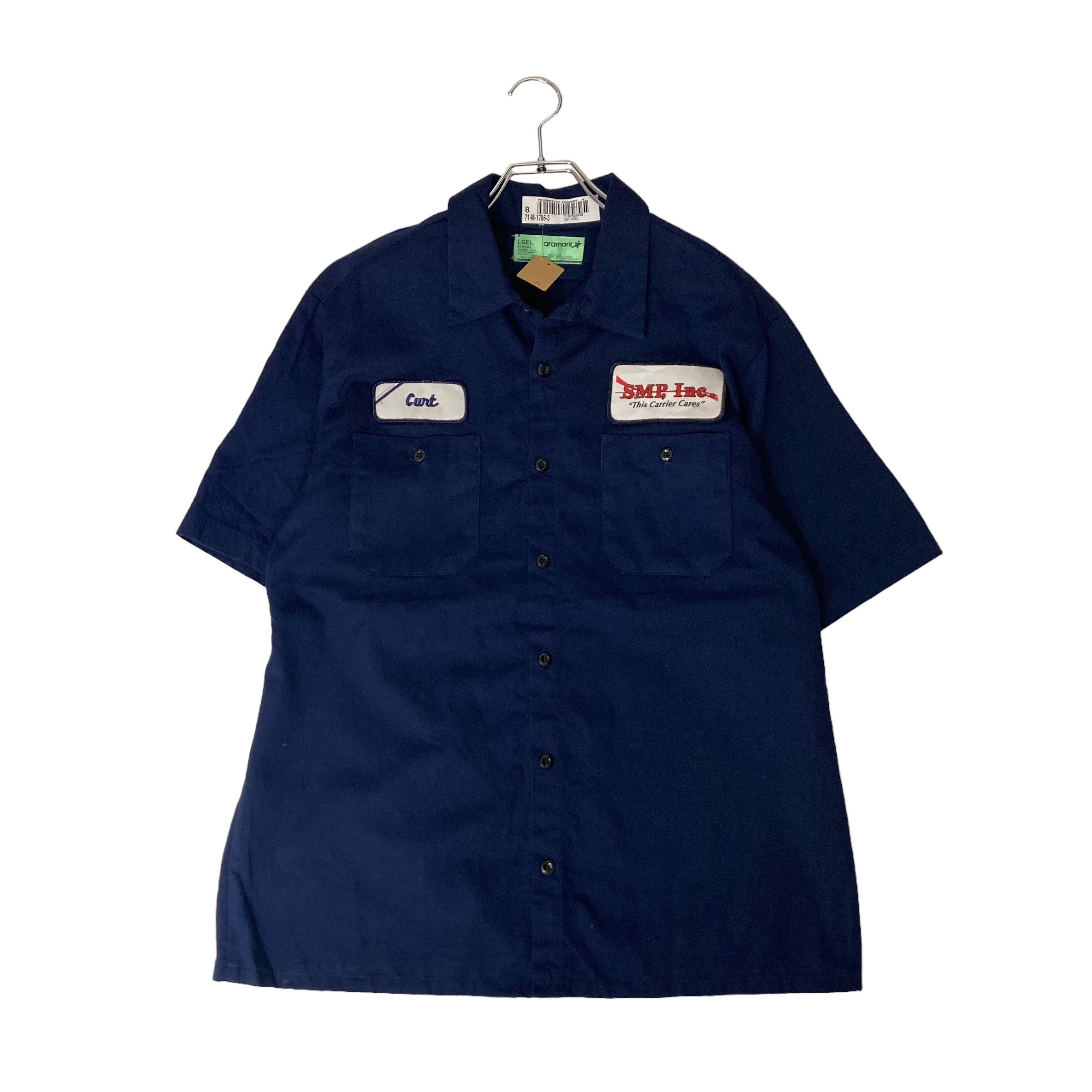 Aramark ワークシャツ L ワッペン | 古着屋OLDGREEN