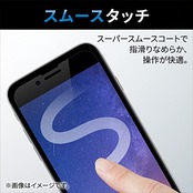 エレコム iPhone 14 Plus / 13 Pro Max フィルム スムース さらさら 光沢 抗菌 指紋防止 エアーレス PM-A22BFLSTGN クリア