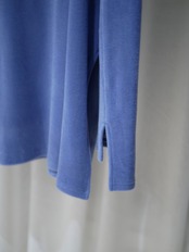 25aw 受注アイテム : RITSUKO KARITA - Louise lapel pullover〔louise〕Twilight blue