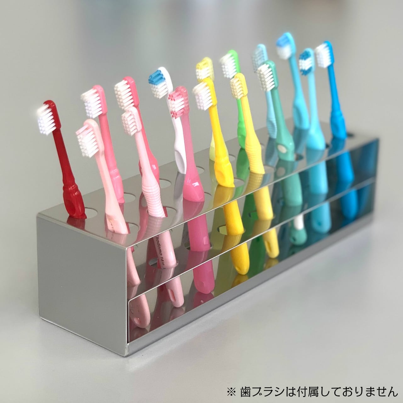 歯ブラシスタンド16人用 Aタイプ | Murakami-Stainless