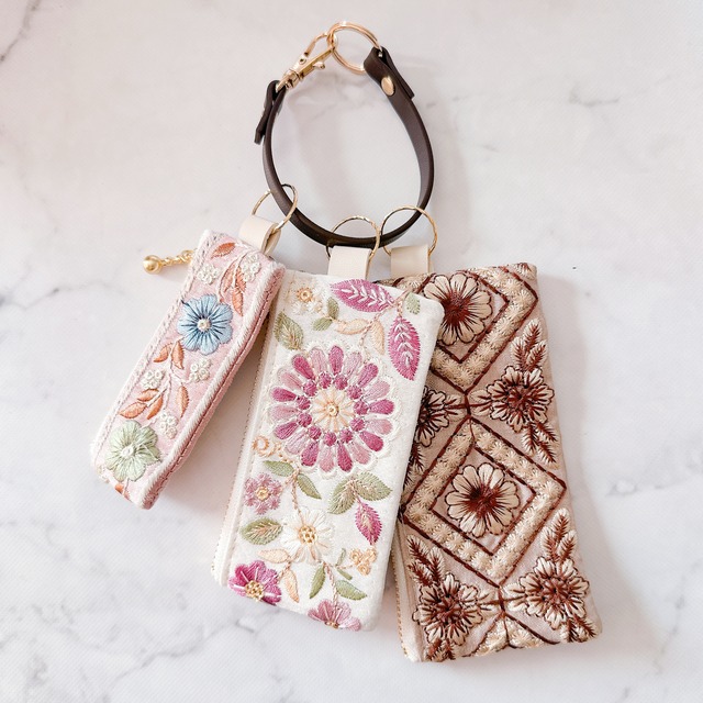 -Petite Floral Trio-チャームポーチ19