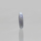 【16号】 lavender 翡翠くり抜き甲丸リング A貨翡翠 jd_rg2641