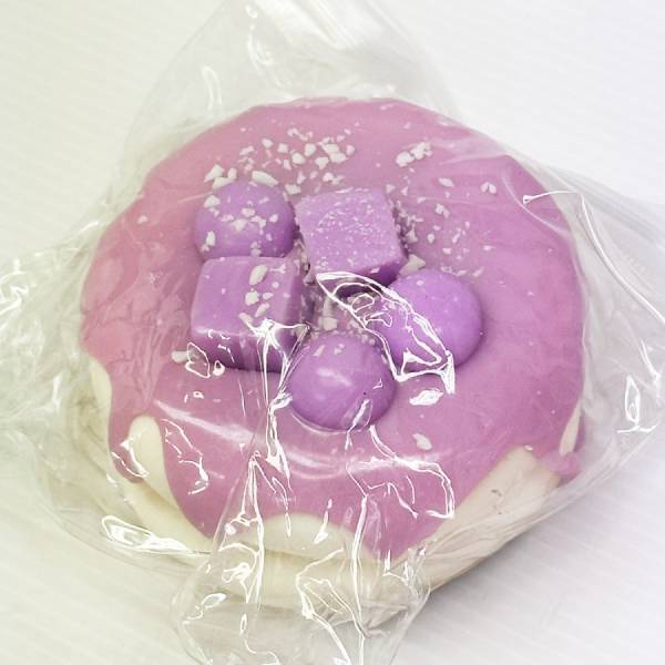水感スクイーズ ぷにゅとろパンケーキ パープル squishy シリコーン