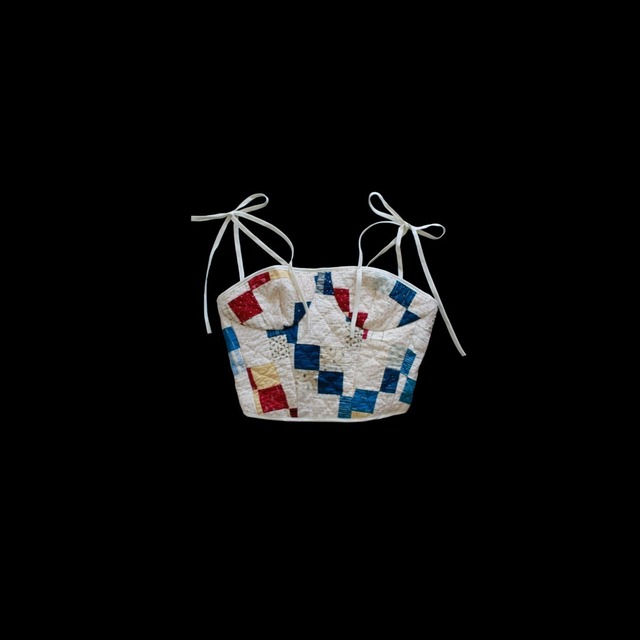 Re; project / 【Fragments Bustier】1920s American Patchwork Quilted