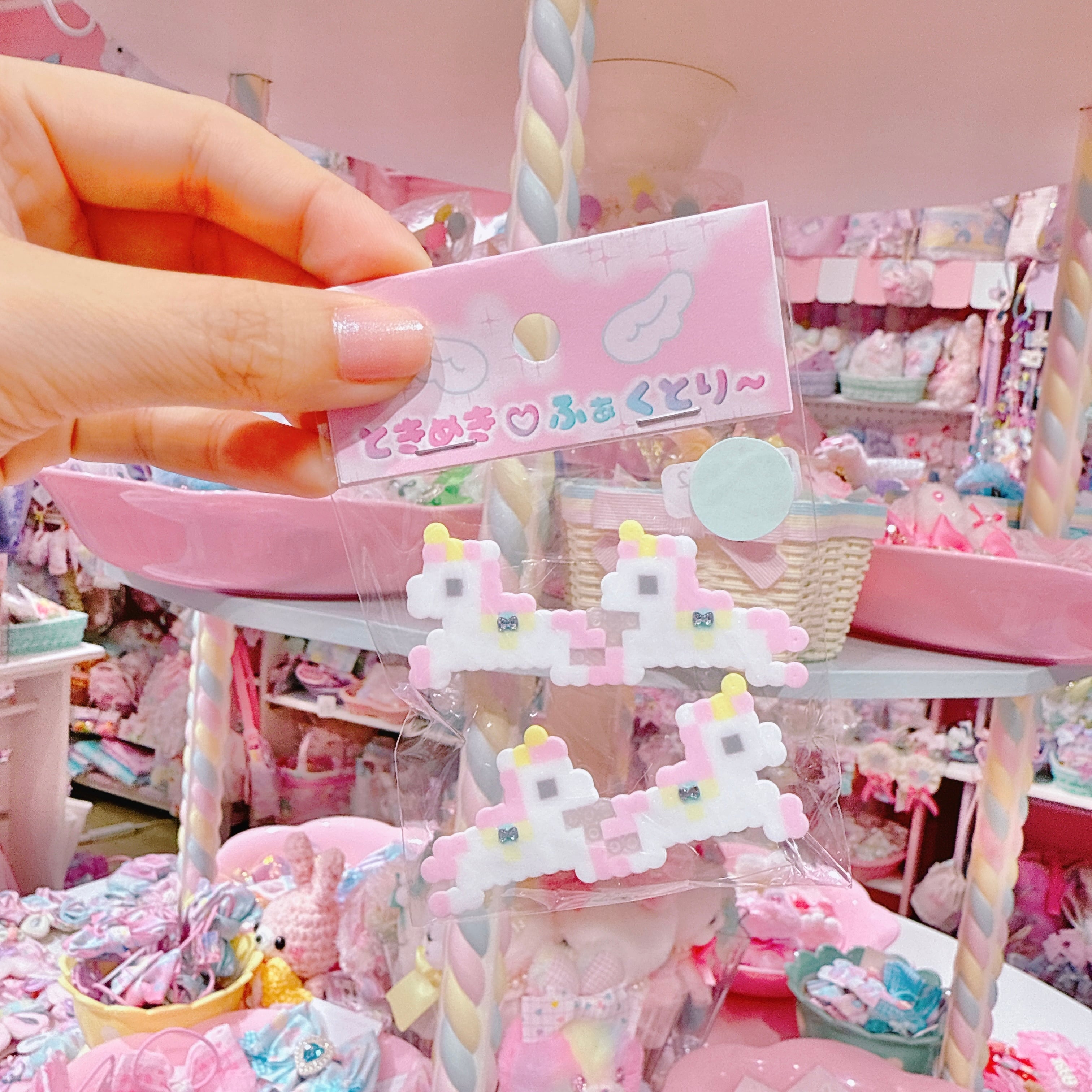 【R1】10-2ツインヘアクリップ