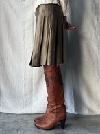 "Neil Barrett" Layered Pleats Skirt