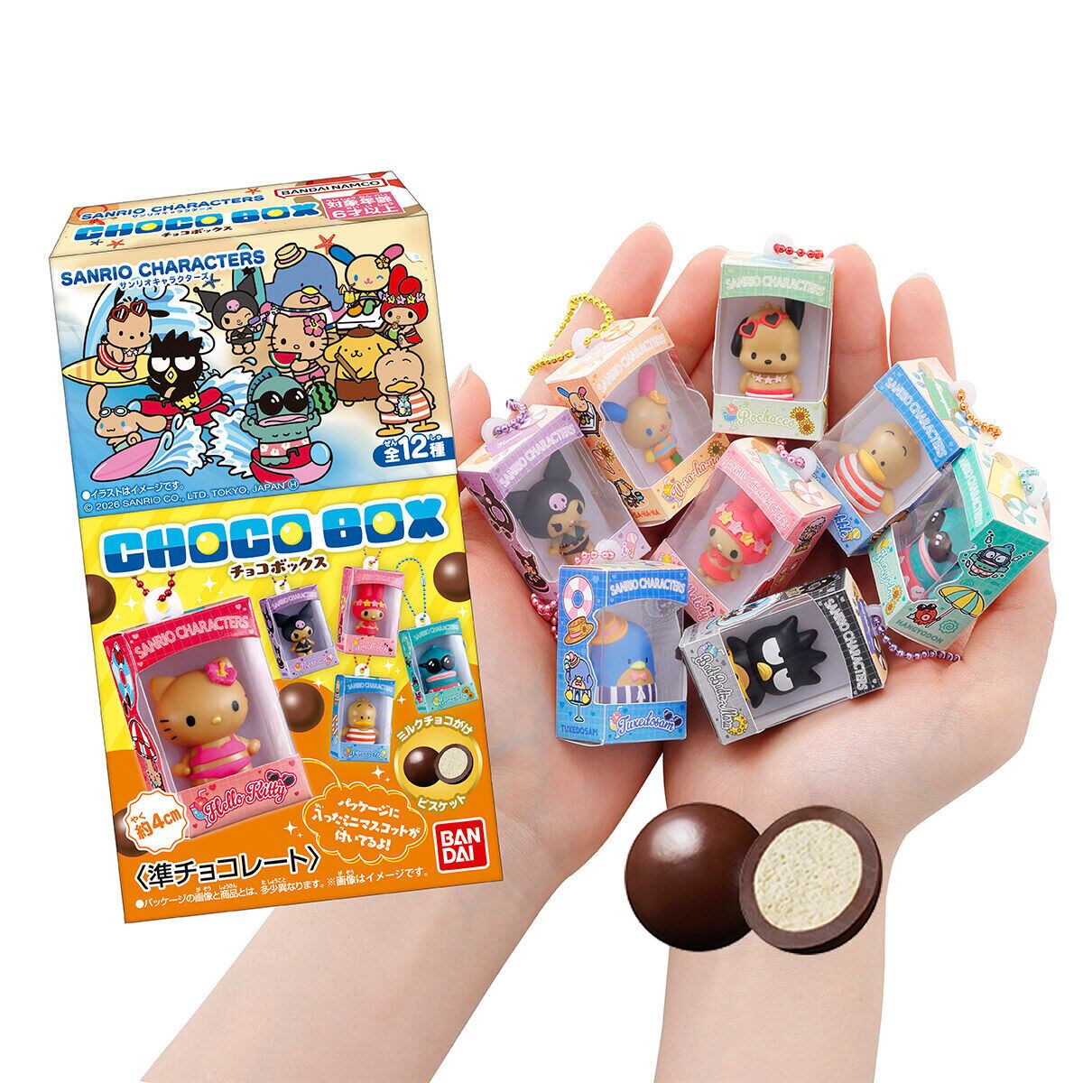 サンリオキャラクターズ　チョコボックス　 コンプセット サンリオキャラクターズ チョコボックス ボックスフィギュア