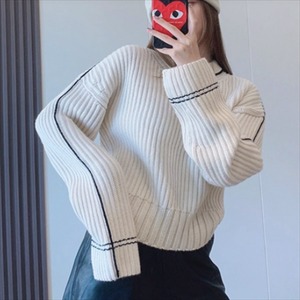 【送料無料】 トップス セーター 袖あり 長袖 萌え袖 ラウンドネック かぎ編みニット ニット かわいい 大人可愛い 大人女子 こなれ感 シンプル カジュアル 大人 おしゃれ お洒落 ラフ 冬 30代 40代 レディース 女性用 ママ ママ服 デート お出かけ お茶会 女子会 休日 授業参観 着回し プチプライス カラバリ デイリーユース 普段使い 韓国 韓国系 ファッション コーデ スタイル 楽ちん あったか 暖かい 防寒 定番アイテム ホワイト