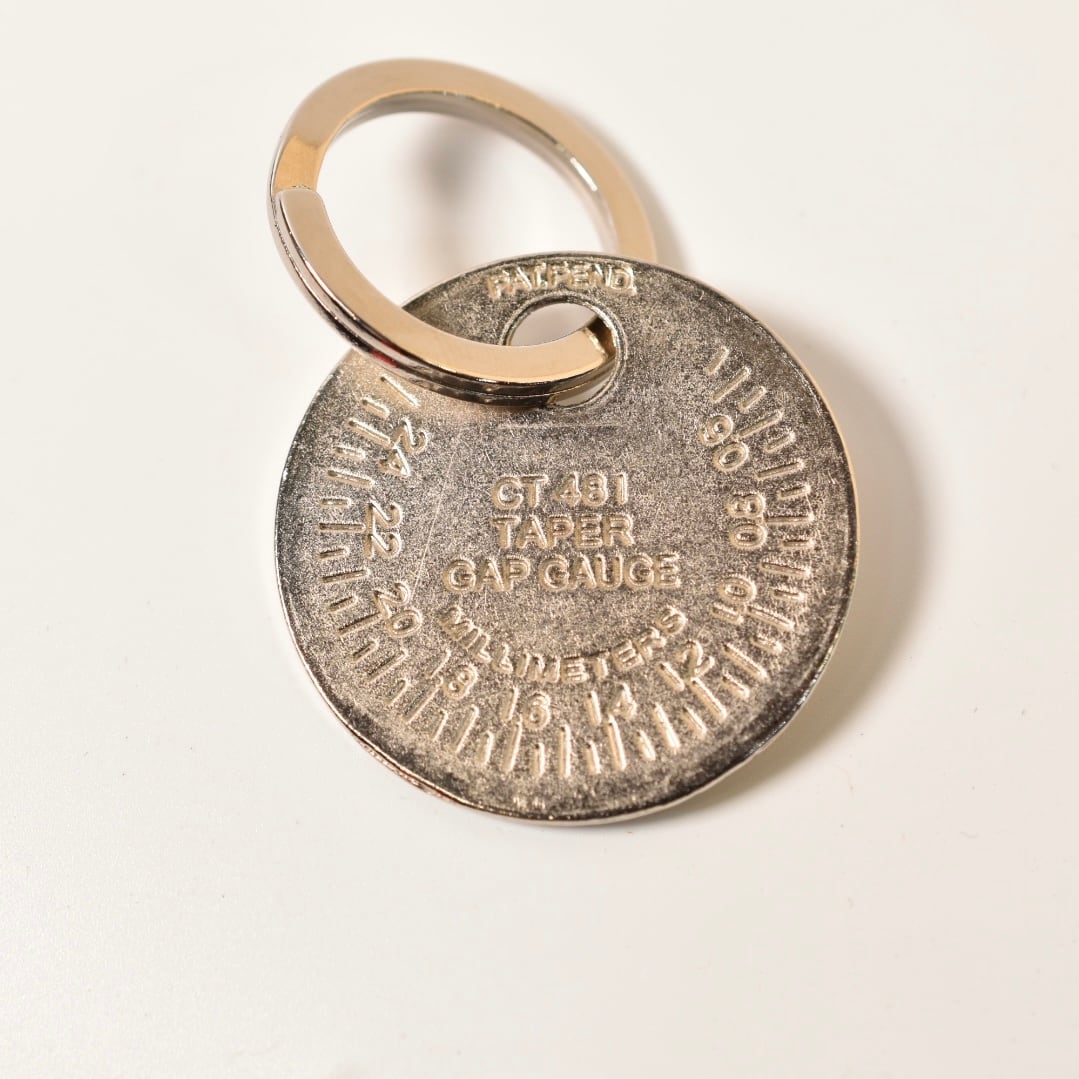 デッドストックCHAMPION ギャップゲージKey FobCT-481 | Button Works