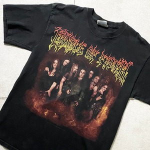 2007’s CRADLE OF FILTH both sides print music tee