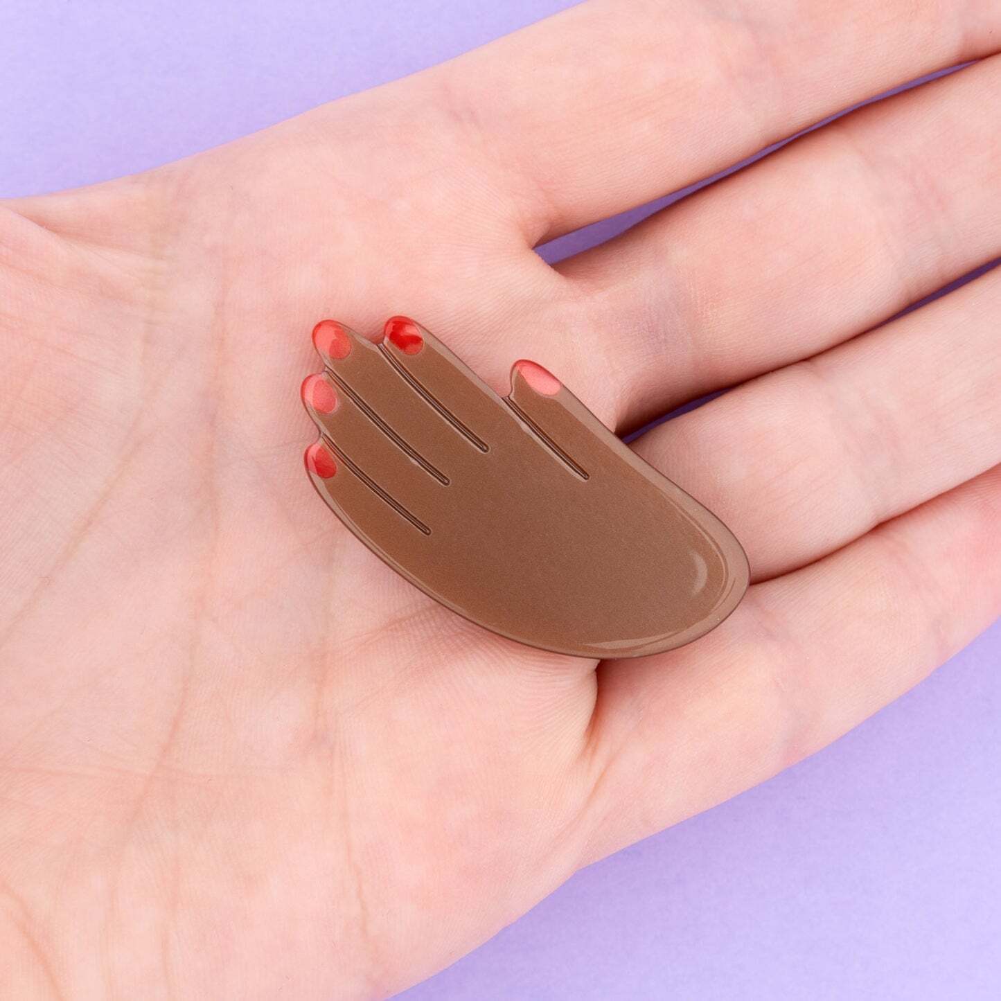即納» Coucou Suzette Hand Hair Clip-Black ククシュゼット ヘア