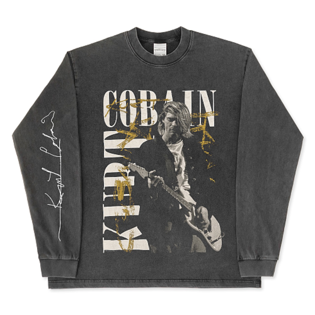 VINTAGE ストリート Kurt Cobainバンド ロングTシャツ T2313
