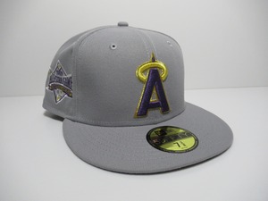 Exclusive NEW ERA 59fifty　Los Angeles Angels　ロサンゼルス・エンゼルス　Gray
