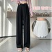 ワイドパンツ レディース タック入り イージーパンツ 春 夏 後ろウエストゴム ロングパンツ タック ポケット付き ロング丈 ゆったり ガウチョパンツ オフィス ボトムス ボリューム ワイド カジュア