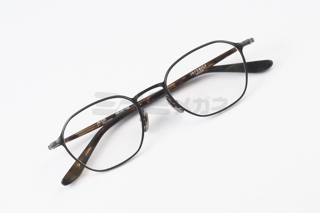 JAPONISM メガネ JS-172 col.01 sense ウェリントン コンビネーション
