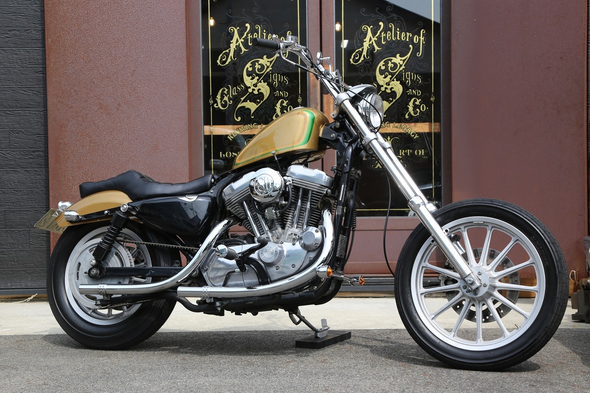 2005-XL883 コンプリートチョッパー | Whale Custom