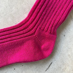 joha/wool ribsocks 【65307/pink】