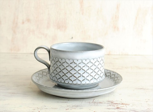 デンマーク製 クイストゴー コーディアル コーヒーカップ&ソーサー Cordial B&G J.H.Quistgaard 北欧ヴィンテージ アンティーク_220506 it1677