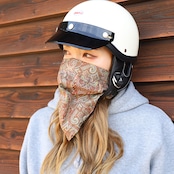 ROBIN FACEMASK /ペイズリー ブラウン