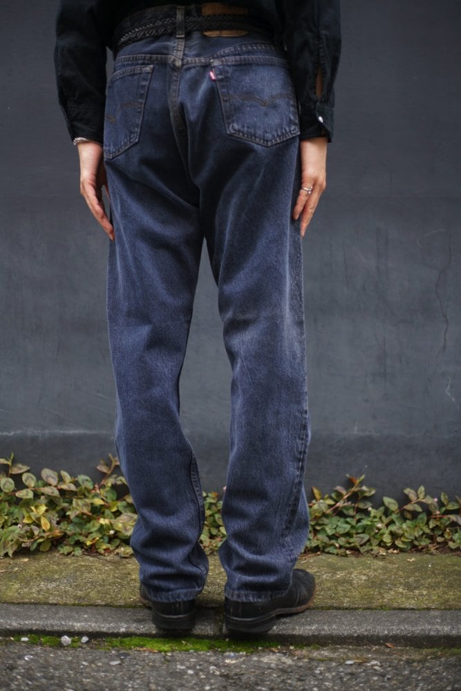 Levis 501 Black [Levis 501-0653 Made In USA] [1980s] Vintage Black